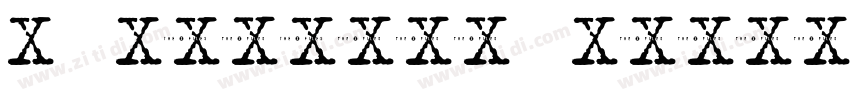 X Nazanin Regular字体转换